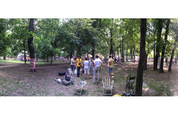 Соревнования дронов на Geek Picnic 