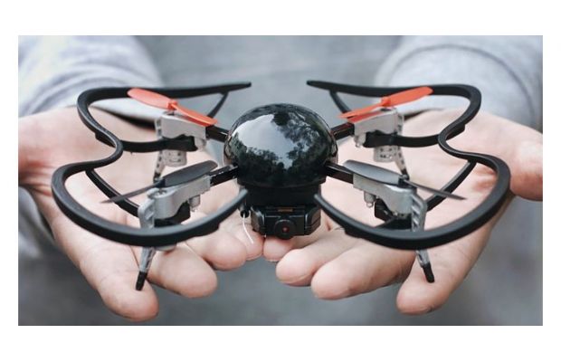 Micro Drone 3.0 снимает HD видео роботизированной камерой (+ видео)