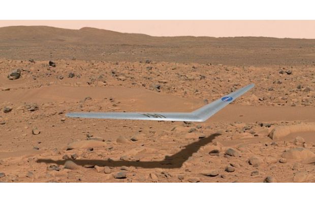 NASA тестирует БПЛА для полетов на Марс