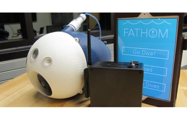 Fathom представляет портативный, автономный аппарат для подводных исследований