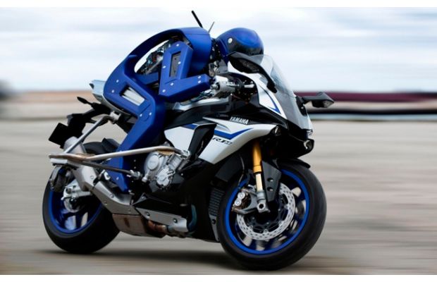 Yamaha показала робота, катающегося на мотоцикле