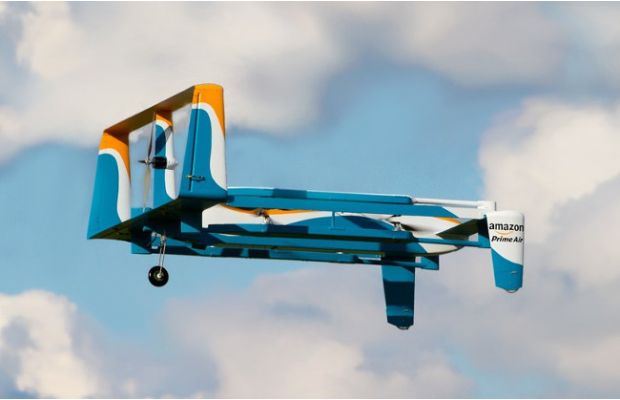 Джереми Кларксон представляет нового дрона Amazon для воздушной доставки товаров (+ видео)