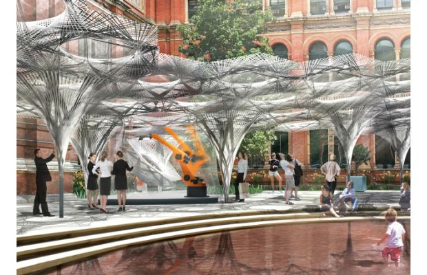 Робот построит павильон в лондонском музее V&A
