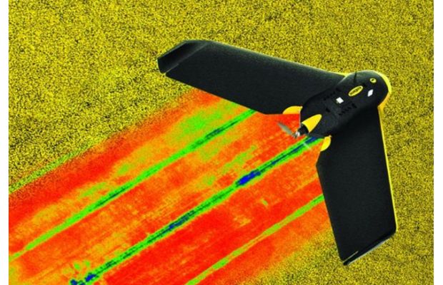 Новый датчик Parrot для беспилотного мониторинга посевов с воздуха 