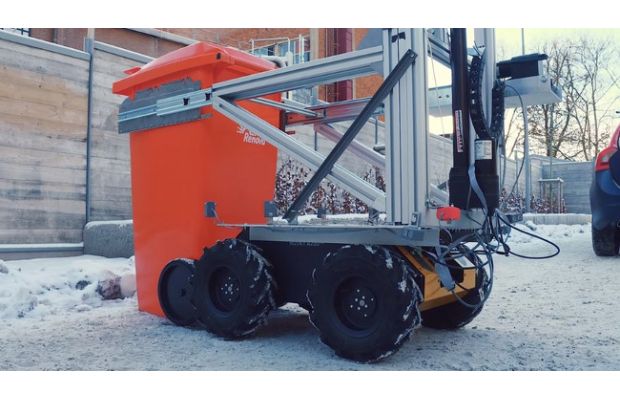 Volvo испытывает мусороуборочный робот ROARY (+ видео)