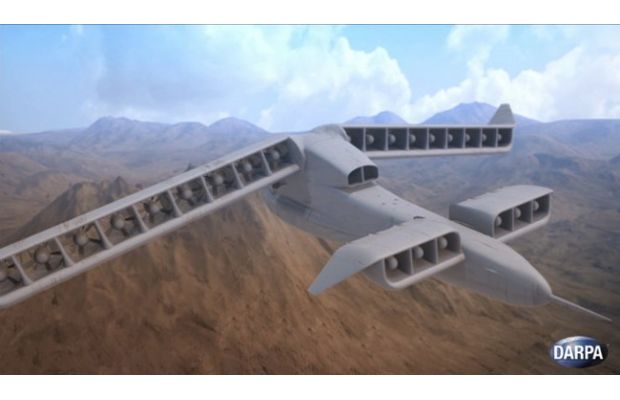 Модульный БПЛА X-Plane для вертикального взлета и посадки (+ видео)