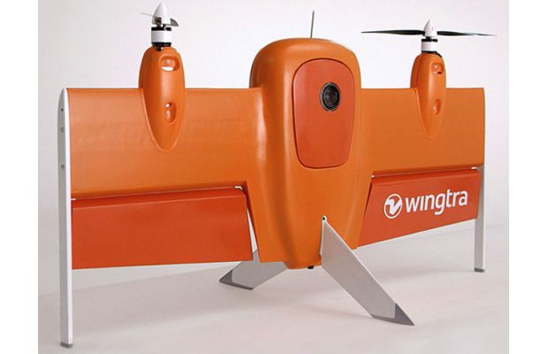 Новый гибридный дрон Wingtra