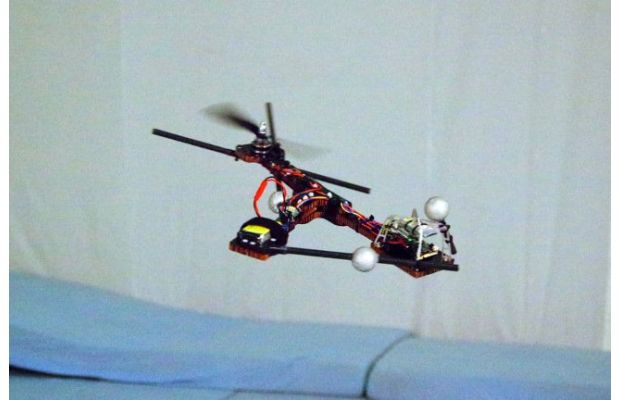 Оригинальный одновинтовой дрон Monospinner (+ видео)