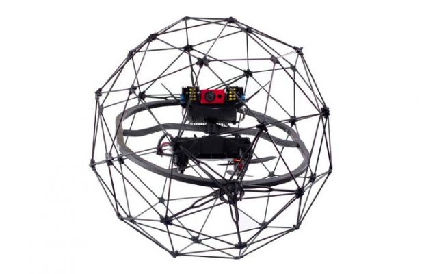DJI и Flyability создают не боящийся столкновений БПЛА