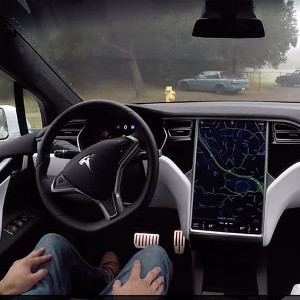 Tesla демонстрирует работу системы автономного вождения (+видео)