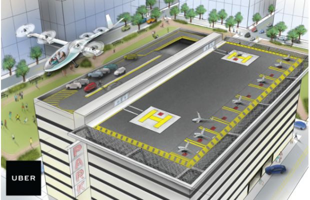 Специалист NASA должен помочь Uber в разработке летающих машин
