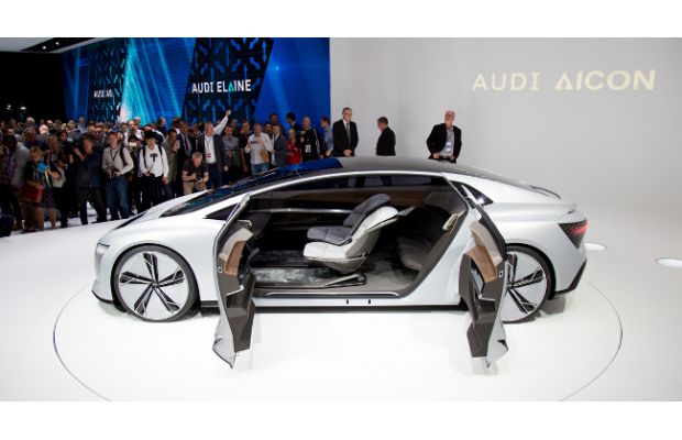 Беспилотный Audi Aicon в роскошном исполнении (+видео)