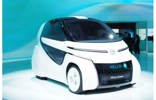 Toyota Concept-i Ride – миниатюрный автомобиль с ИИ (+видео)
