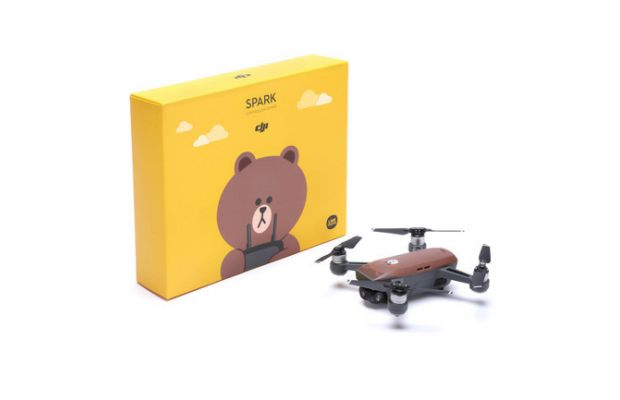 Компания DJI выпустила дрон Spark с изображением медведя