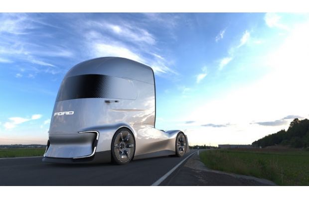 Концептуальный беспилотный грузовик Ford F-Vision