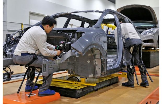 Hyundai готов к испытанию вспомогательных экзоскелетов на заводах в Северной Америке