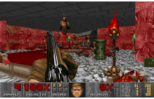 Робот-пылесос как инструмент для создания карт в Doom