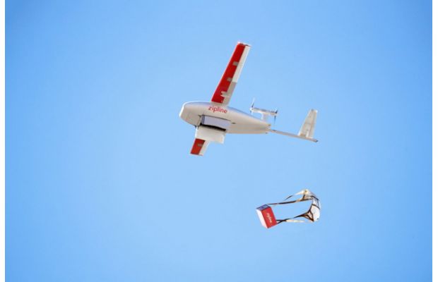 Компания Zipline расширяет географию медицинских поставок с помощью дронов