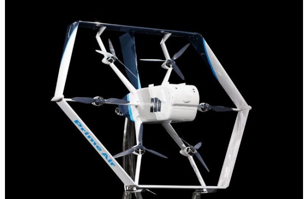 Amazon представляет новую версию дрона Prime Air для доставки посылок (+видео)