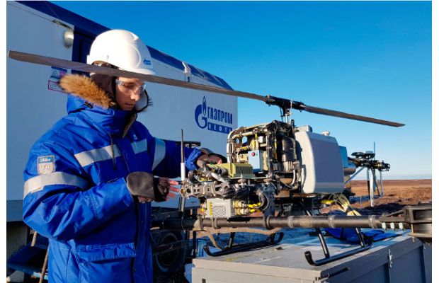 «Газпром нефть» первой в России применила беспилотники для поиска углеводородов (+видео)