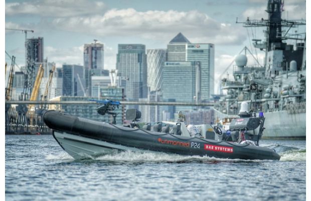 Безэкипажный аппарат BAE работает совместно с боевыми кораблями
