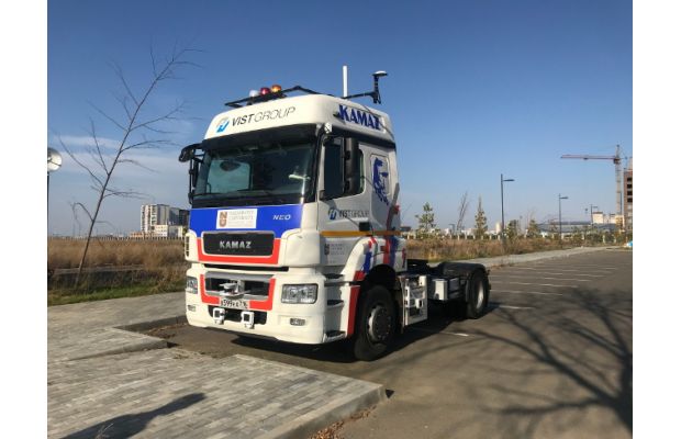 Беспилотный тягач готов приступить к работе