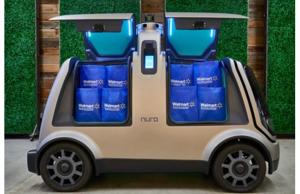 Испытания автономной доставки Walmart и Nuro начнутся в США