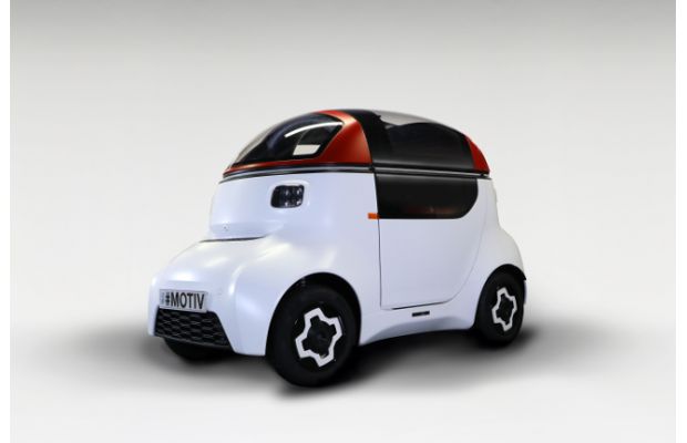 MOTIV – одноместный автономный автомобиль для городов будущего