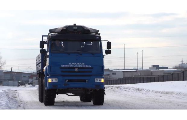На «КАМАЗе» создан модуль автономного управления автомобилем