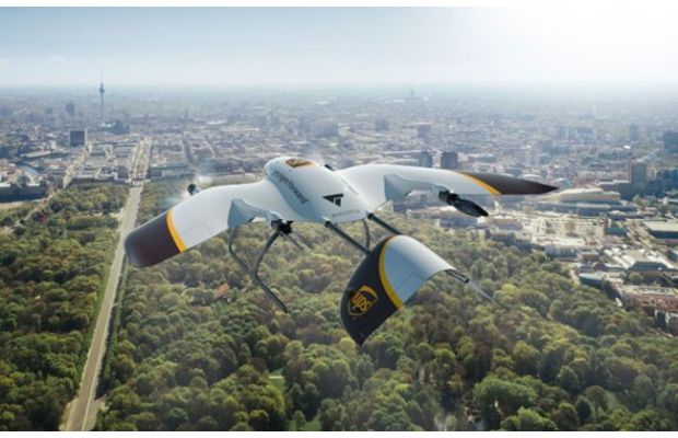 UPS и Wingcopter запустят усовершенствованных дронов для доставки товаров