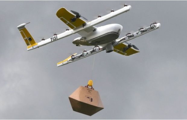 Беспилотники Alphabet Wing будут доставлять детям книги из библиотеки