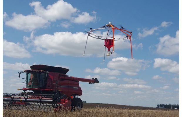 Дрон AeroSeeder ускорит посев покровных культур