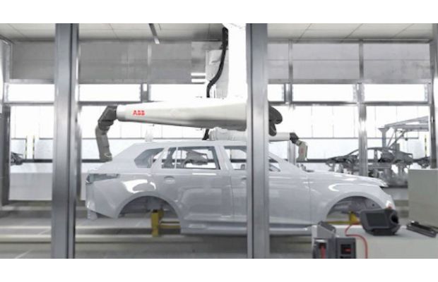 ABB открывает будущее индивидуального дизайна автомобилей с помощью PixelPaint