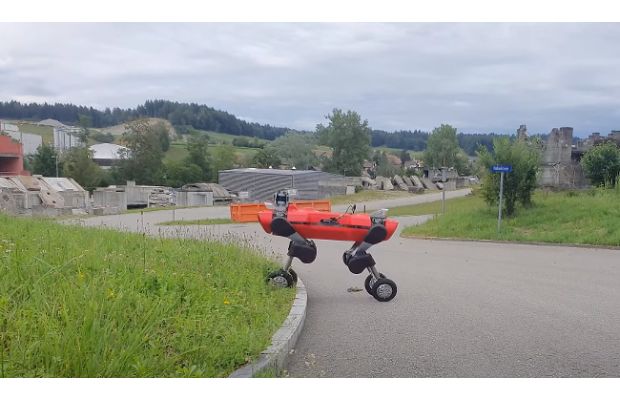 ETH Zurich оборудовал колесами шагающего робота ANYmal