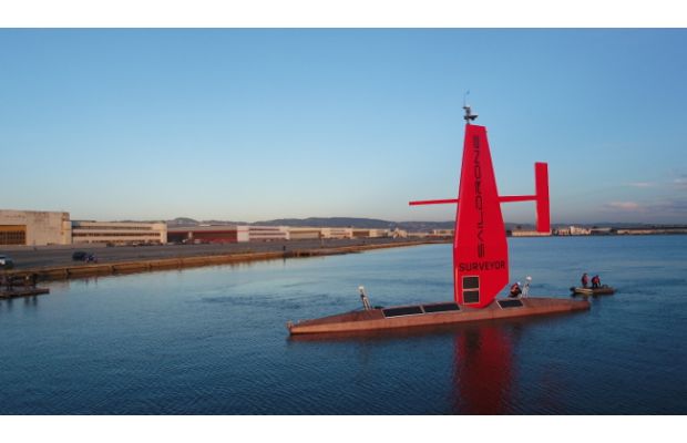 22-метровый дрон Saildrone Surveyor займется картографированием морского дна