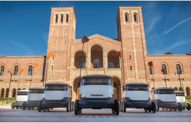 Starship Technologies привлекла $17 млн, чтобы развернуть больше роботов для доставки