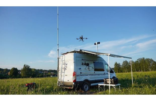 Компания Aeromotus оборудовала уникальный пункт для управления дронами