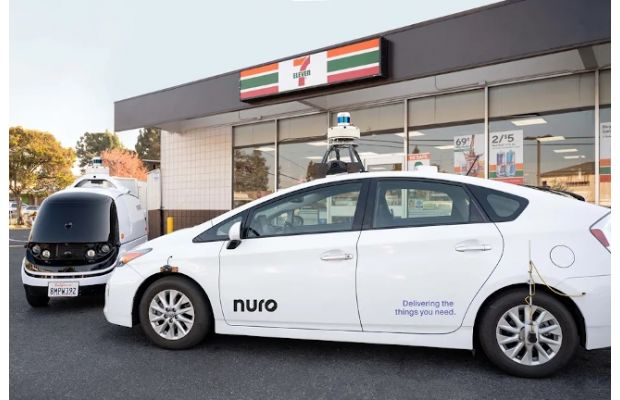 Nuro и 7-Eleven запускают автономную службу доставки в Калифорнии