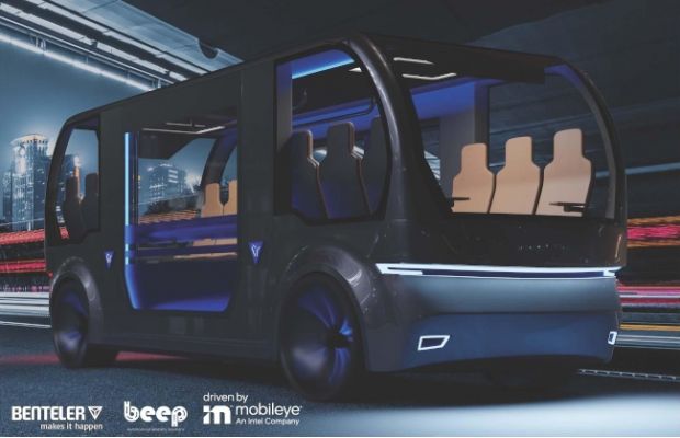 Intel, Benteler и Beep совместно разработают автономный шаттл