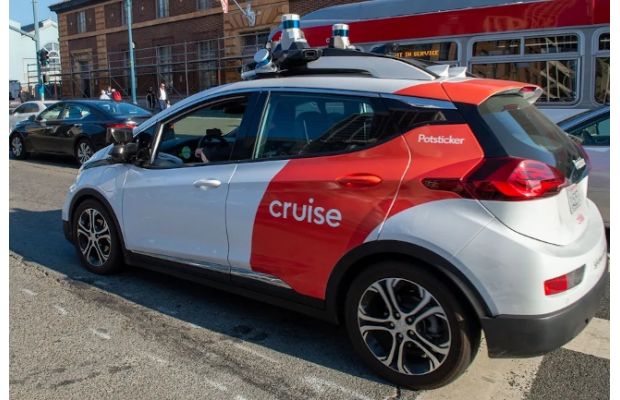 Полиция Сан-Франциско остановила автономный автомобиль Cruise