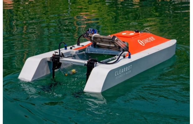 Роботизированного морского сборщика мусора запустили в водах Гонконга
