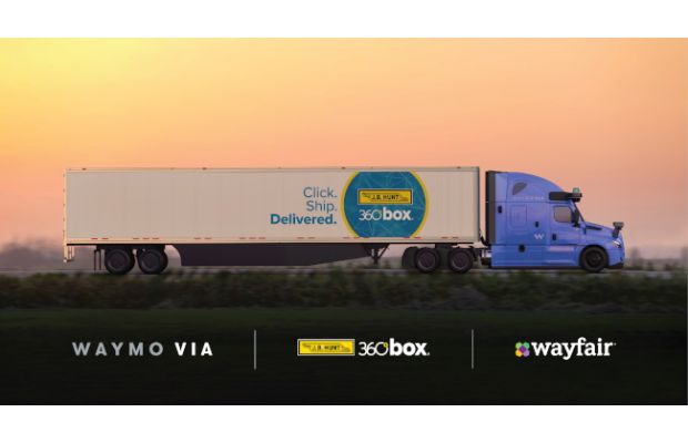 Автономные грузовики Waymo будут доставлять товары для дома в Wayfair