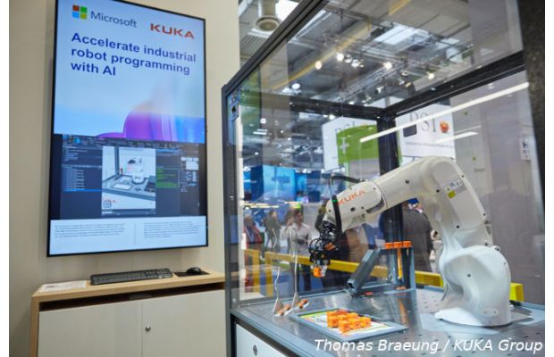 KUKA разрабатывает ИИ-чатбота для преобразования голосовых команд в программный код для роботов