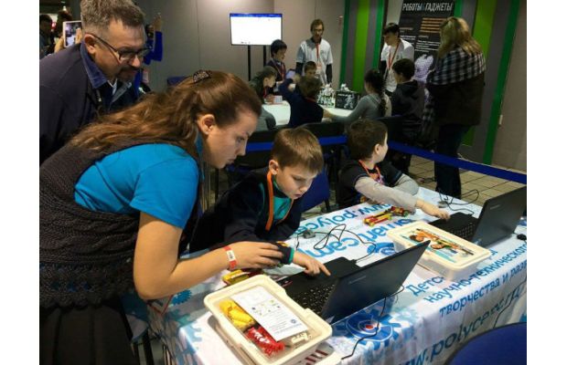Увлекательный мастер-класс на выставке Robotics Expo 2016