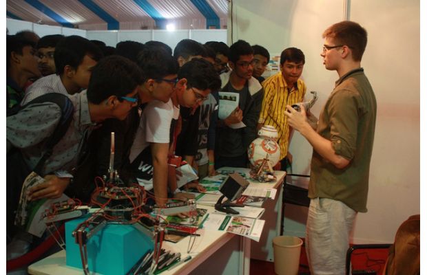 Политехники приняли участие в индийской выставке TECHFEST