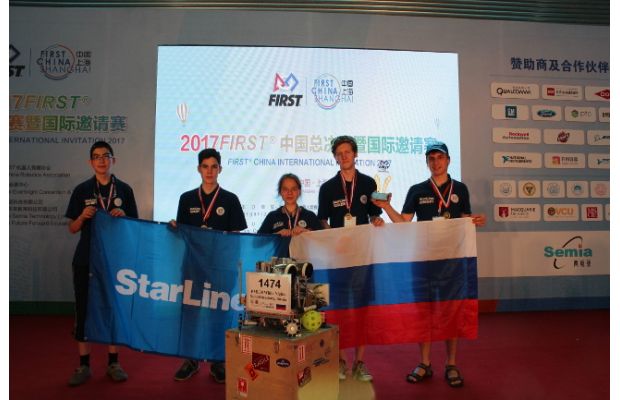 Школьники из Санкт-Петербурга стали призерами Международного Чемпионата FIRST China International Invitation 2017!