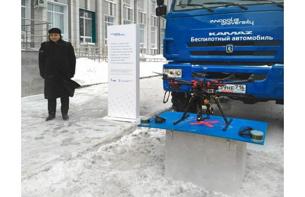 Университет Иннополис разрабатывает беспилотную систему для «КАМАЗА»