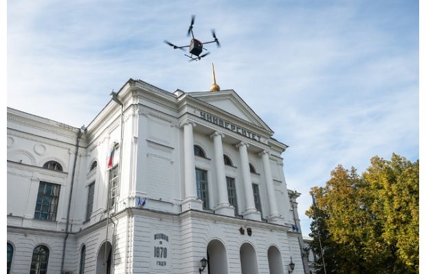 В ТГУ дрона-курьера учат прокладывать маршрут без помощи GPS