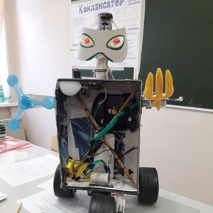 Пятиклассник из Владивостока создал робота Степана